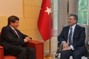 G&uuml;l, Davutoğlu'nu kabul etti