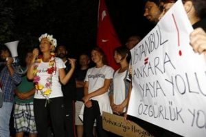 Aylin Kotil Ankara'ya ulaştı