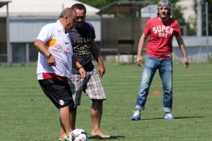 Terim basın mensupları ile ma&ccedil; yaptı