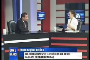 Denktaş canlı yayında fenalaştı