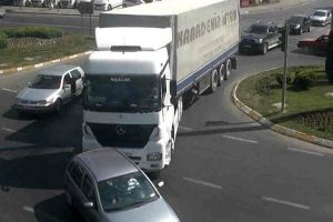 Trafik kazaları MOBESE'de
