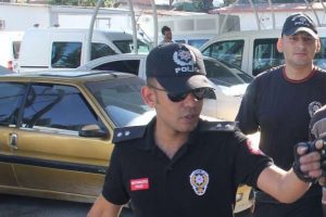 Bı&ccedil;aklanan komiserin son g&ouml;r&uuml;nt&uuml;s&uuml;