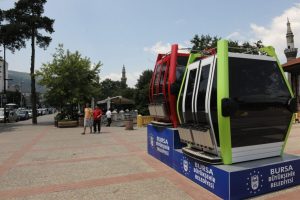 İşte teleferiğin yeni kabinleri!