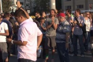 Gezi Parkı'nda arbede