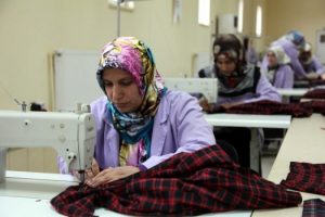 Suriye'nin elbiseleri Kilis'ten