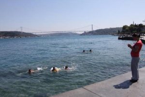 İstanbullular sahillere koştu
