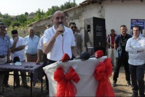Sağlık Bakanı M&uuml;ezzinoğlu, cami temeli attı