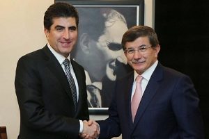 Davutoğlu Barzani ile g&ouml;r&uuml;şt&uuml;