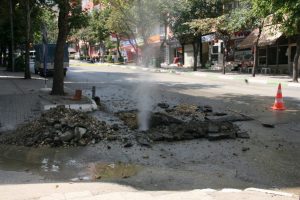 Bursa'da korku dolu anlar!