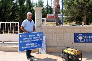 'Atat&uuml;rk Mezarlığı' tabelası kaldırıldı