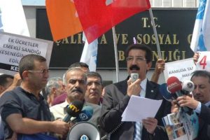 KEK &uuml;yeleri y&uuml;r&uuml;y&uuml;ş d&uuml;zenledi