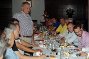 Vojvodina'dan Bursaspor'a dostluk yemeği