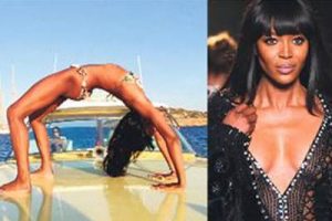 Naomi Campbell Yoga tutkusu