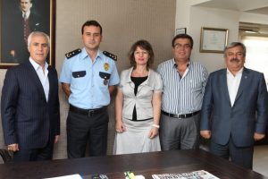 Bozbey'den Nil&uuml;fer İl&ccedil;e Emniyet M&uuml;d&uuml;r&uuml;'ne ziyaret