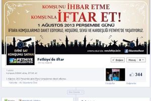 "Komşunu ihbar etme, komşunla iftar et"
