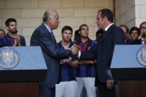 Barcelona Ortadoğu i&ccedil;in Filistin'de