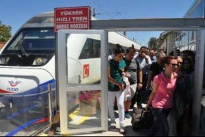 YHT tren biletleri t&uuml;kendi