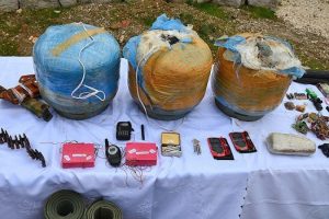 10 yılda 61 ton patlayıcı ele ge&ccedil;irildi
