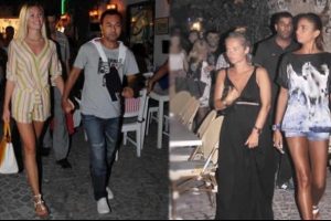 Serdar Orta&ccedil; ile S&uuml;reyya Yal&ccedil;ın arasına kara kedi girdi