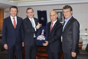 BTSO Y&ouml;netimi Harput'a teşekk&uuml;r etti