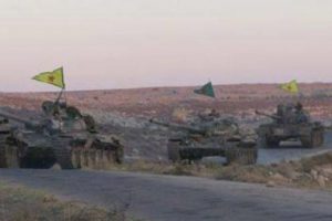 PYD'nin tankları yola &ccedil;ıktı