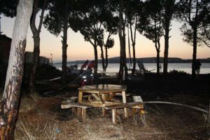 Mangal keyfi hastaneyi k&uuml;le &ccedil;eviriyordu
