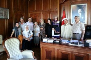 Bursa'da İslamiyet'i araştıran Alman kadın M&uuml;sl&uuml;man oldu