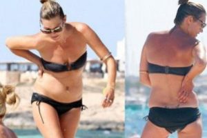 Kate Moss hi&ccedil; bu kadar ete buda b&uuml;r&uuml;nmemişti