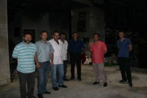 Tarihi &ccedil;arşıda yangın