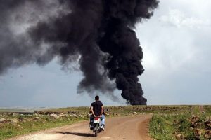 Petrol boru hattında korkutan patlama
