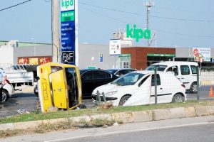 Bursa'da akılalmaz kaza