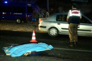 Motosikletteki baba ve oğlunun korkun&ccedil; sonu