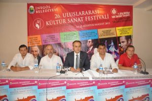 Bursa'da festival zamanı
