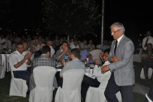 Aziz İnci'ye veda yemeği