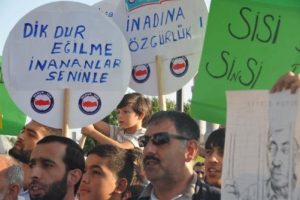 Mısır'da &ouml;lenler i&ccedil;in gıyabi cenaze namazı