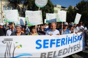 &Ccedil;evreciler Karaburun i&ccedil;in y&uuml;r&uuml;d&uuml;
