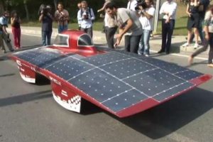 G&uuml;neş arabası "Arıba 6" yollarda