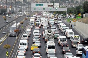Trafikteki motorlu taşıt sayısı arttı