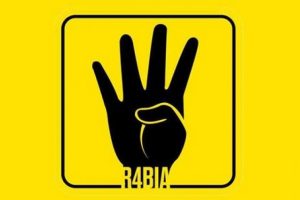 Rabia işaretli direnişe destek kampanyasına yoğun ilgi