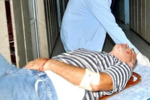 K&ouml;pr&uuml; inşaatından d&uuml;şen iş&ccedil;i yaralnadı