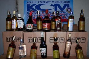 Bolu'da ka&ccedil;ak i&ccedil;ki operasyonu