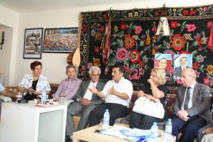 CHP İl Başkanı'nda T&uuml;rkiye Kamu-Sen'e ziyaret