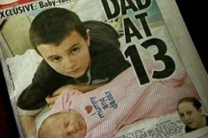 13 yaşında baba oldu
