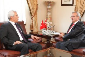 Bozbey'den Vali Karaloğlu'na ziyaret