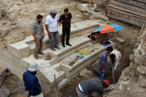 Antik kentte Roma izlerine ait yazıtlara ulaşıldı