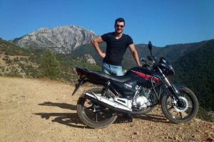 Motosiklet tutkusu sonu oldu