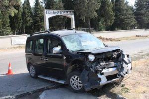 Keşan'da korkun&ccedil; kaza