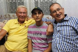 'Gezi' yaralısına ziyaret