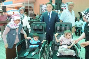 Engellilerin ara&ccedil; sevinci