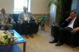 AK Parti Nil&uuml;fer İl&ccedil;e Başkanlığı'ndan BTSO'ya ziyaret